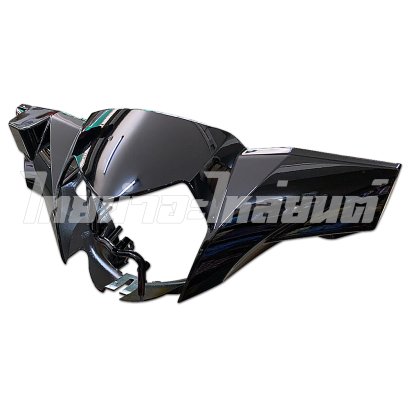 หน้ากากหน้า แท้ Spark115-I สีดำ ยี่ห้อ YAMAHA BY ไทยนำอะไหล่ยนต์